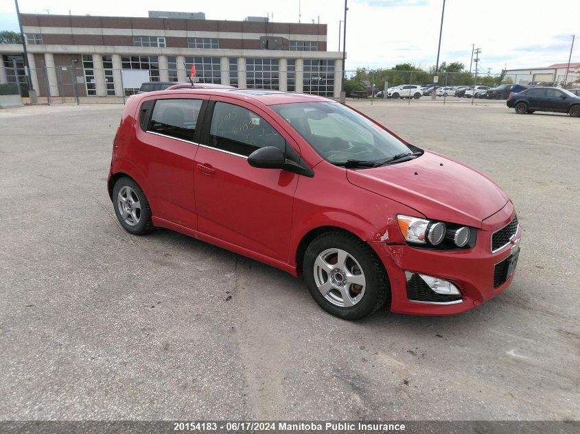 2013 Chevrolet Sonic Rs VIN: 1G1JG6SB6D4230683 Lot: 20154183