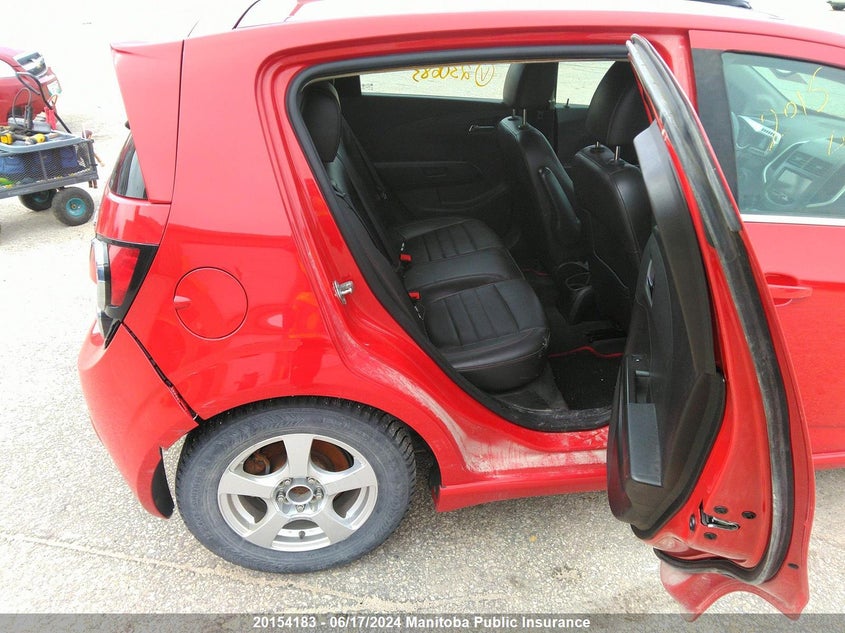 2013 Chevrolet Sonic Rs VIN: 1G1JG6SB6D4230683 Lot: 20154183