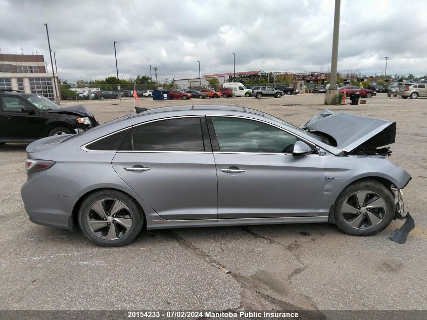 2016 Hyundai Sonata Hybrid VIN: KMHE34L1XGA008079 Lot: 20154233