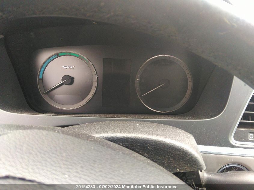 2016 Hyundai Sonata Hybrid VIN: KMHE34L1XGA008079 Lot: 20154233