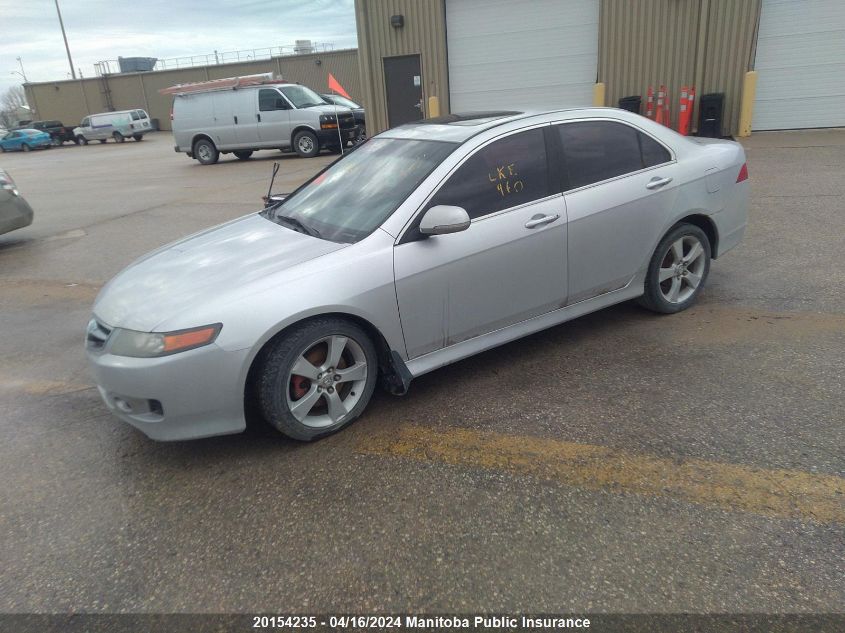 2007 Acura Tsx VIN: JH4CL96857C800760 Lot: 20154235