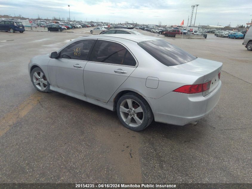 2007 Acura Tsx VIN: JH4CL96857C800760 Lot: 20154235