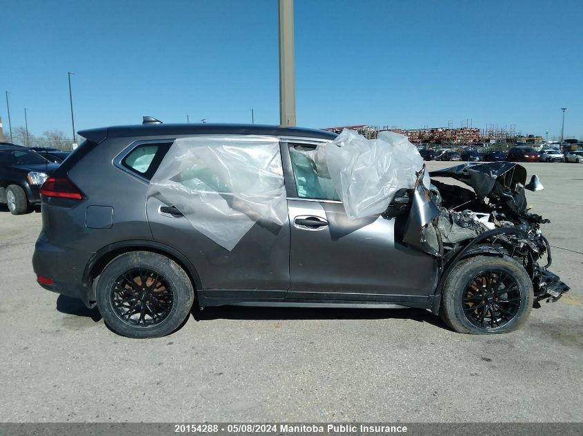 2017 Nissan Rogue Sv VIN: 5N1AT2MTXHC804503 Lot: 20154288