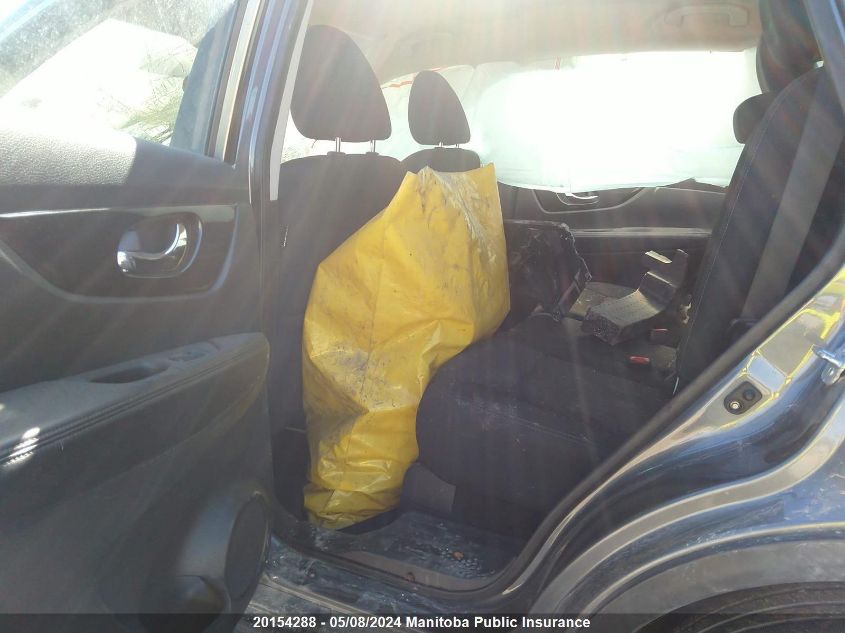 2017 Nissan Rogue Sv VIN: 5N1AT2MTXHC804503 Lot: 20154288