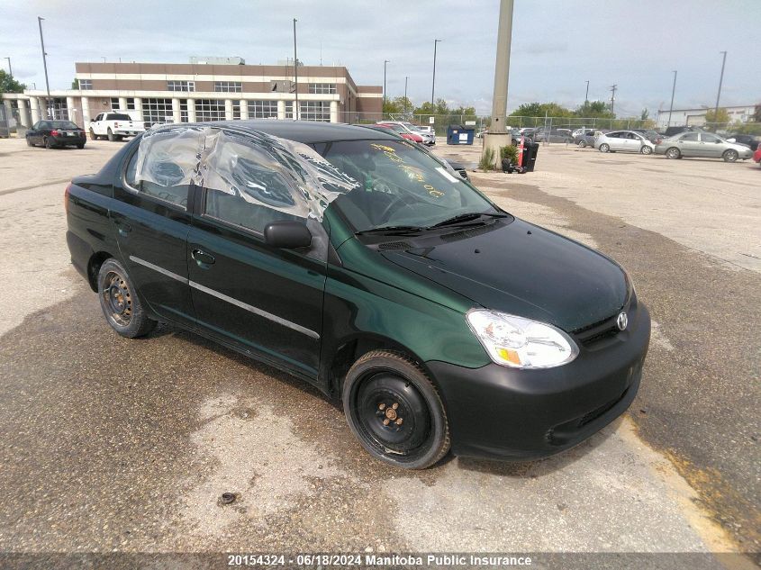 2003 Toyota Echo VIN: JTDBT123930309788 Lot: 20154324