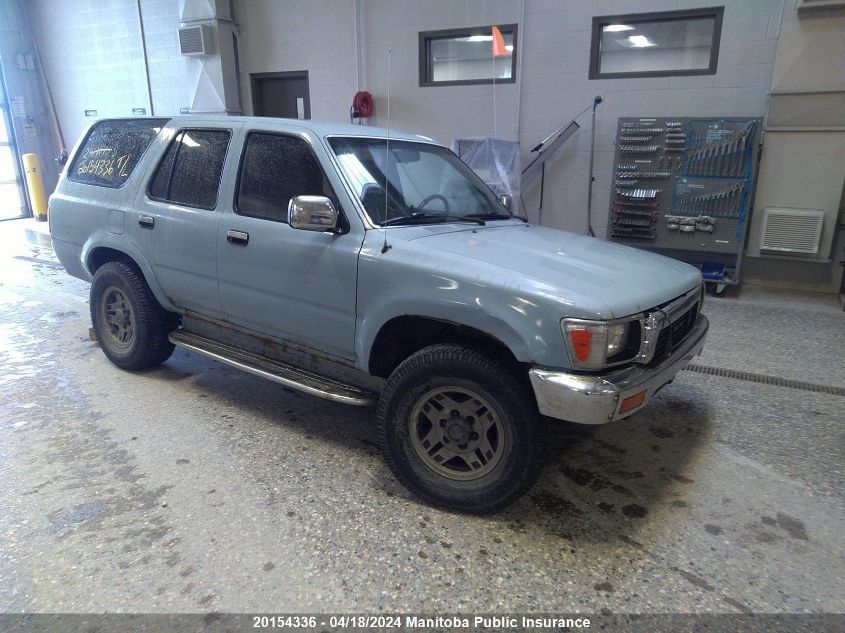 1990 Toyota 4Runner Sr5 VIN: MBX745WEWGEN00121 Lot: 20154336