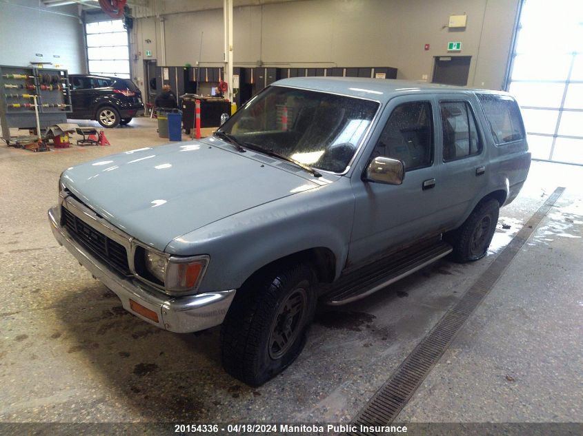 1990 Toyota 4Runner Sr5 VIN: MBX745WEWGEN00121 Lot: 20154336