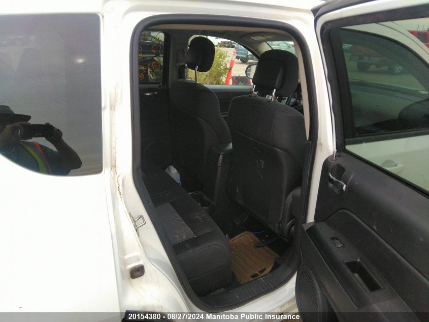 2012 Jeep Compass Sport VIN: 1C4NJDAB7CD591497 Lot: 20154380