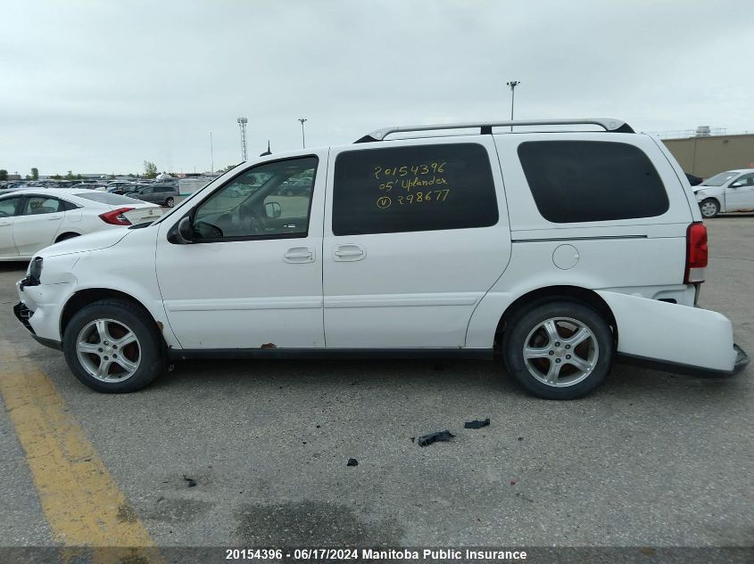 2005 Chevrolet Uplander Lt Ext VIN: 1GNDV33L95D298677 Lot: 20154396