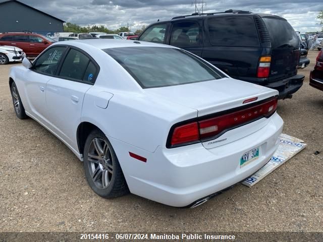 2013 Dodge Charger Sxt VIN: 2C3CDXHG5DH710433 Lot: 20154416