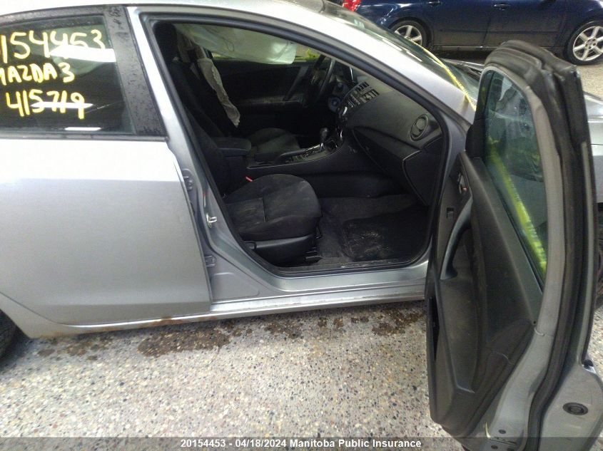 2011 Mazda Mazda3 Gs VIN: JM1BL1UF5B1415719 Lot: 20154453