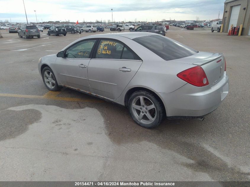 2006 Pontiac G6 Gt VIN: 1G2ZH558764266763 Lot: 20154471