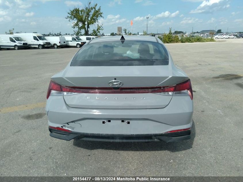 2021 Hyundai Elantra Essential VIN: KMHLM4AG9MU142247 Lot: 20154477