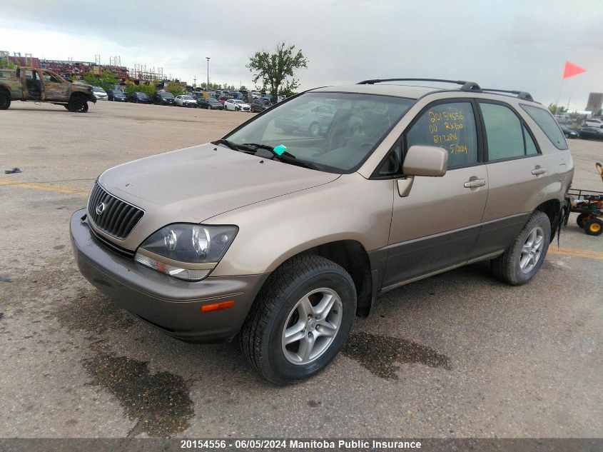 2000 Lexus Rx300 VIN: JT6HF10U9Y0132896 Lot: 20154556