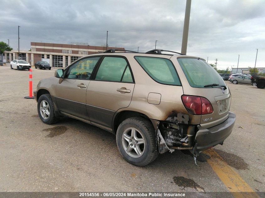 2000 Lexus Rx300 VIN: JT6HF10U9Y0132896 Lot: 20154556