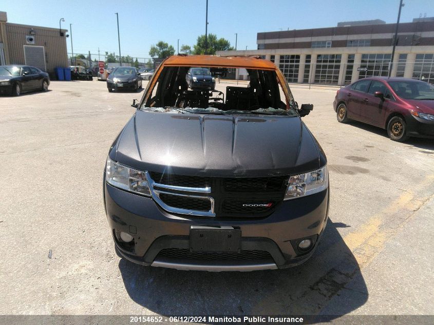 2015 Dodge Journey R/T VIN: 3C4PDDFG9FT596672 Lot: 20154652