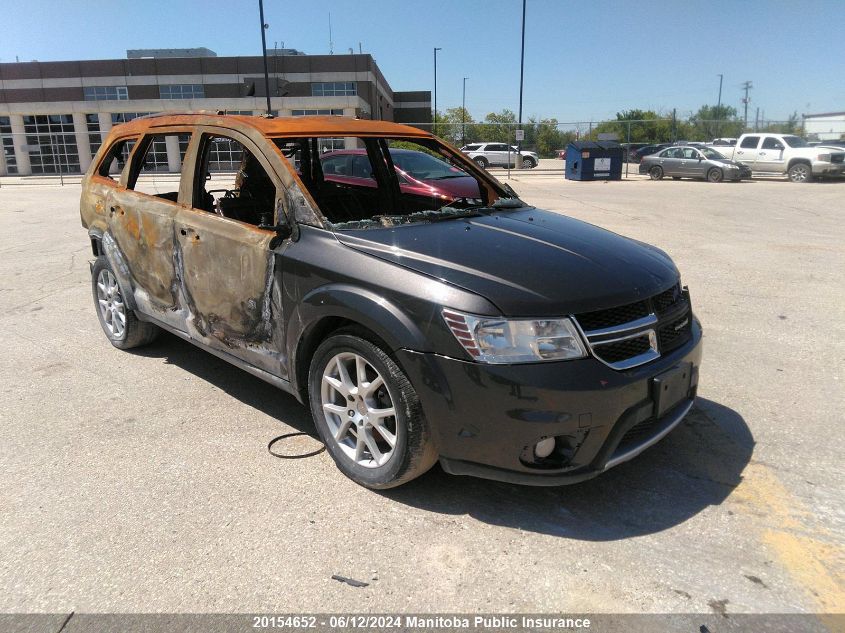 2015 Dodge Journey R/T VIN: 3C4PDDFG9FT596672 Lot: 20154652