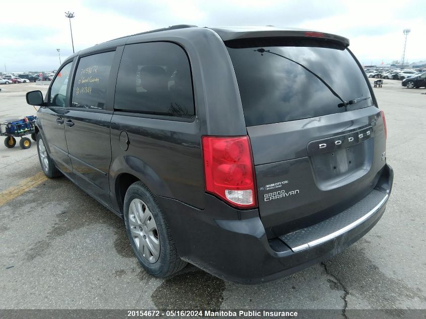 2017 Dodge Grand Caravan Sxt VIN: 2C4RDGBG0HR647384 Lot: 20154672