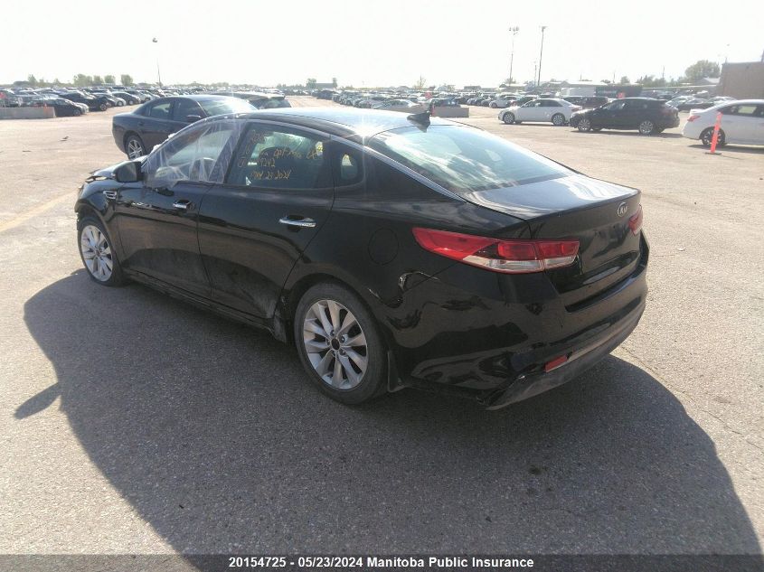 2016 Kia Optima Lx VIN: 5XXGT4L39GG049242 Lot: 20154725