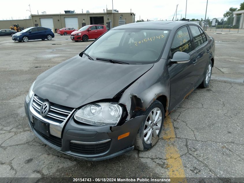 2010 Volkswagen Jetta 2.5 VIN: 3VWRX7AJ2AM133129 Lot: 20154743