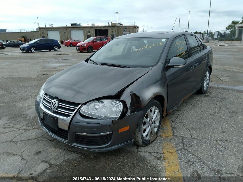 2010 Volkswagen Jetta 2.5 VIN: 3VWRX7AJ2AM133129 Lot: 20154743