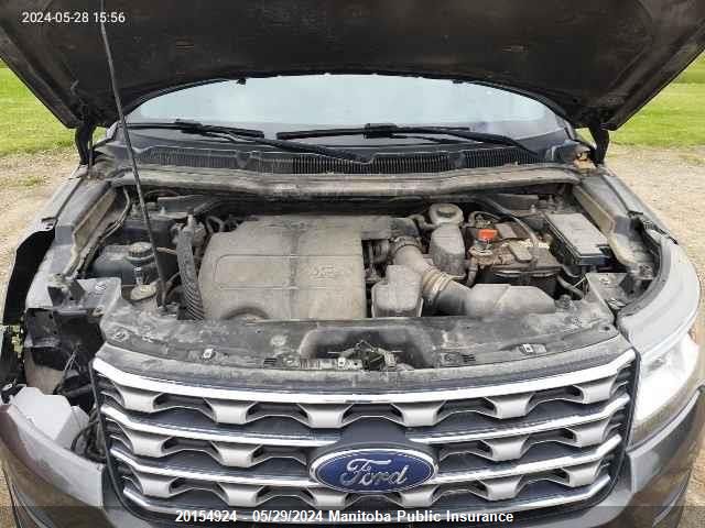 2017 Ford Explorer Xlt VIN: 1FM5K8D86HGD60788 Lot: 20154924