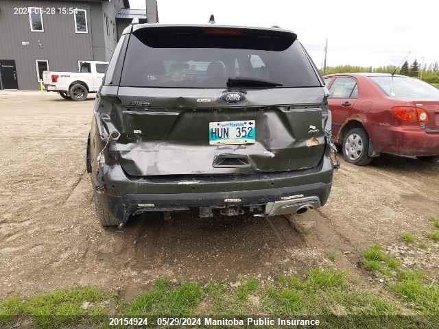 2017 Ford Explorer Xlt VIN: 1FM5K8D86HGD60788 Lot: 20154924