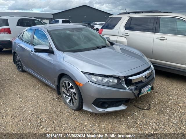 2018 Honda Civic Ex VIN: 2HGFC2F85JH004568 Lot: 20154937