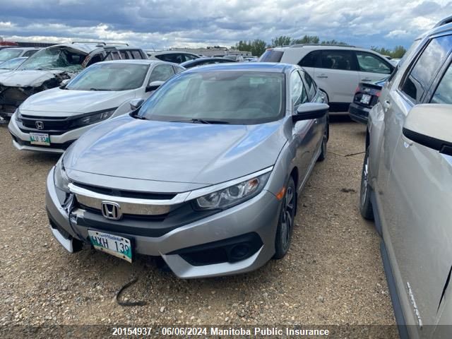 2018 Honda Civic Ex VIN: 2HGFC2F85JH004568 Lot: 20154937