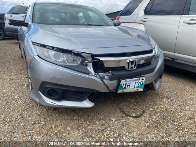 2018 Honda Civic Ex VIN: 2HGFC2F85JH004568 Lot: 20154937