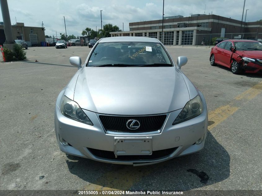 2006 Lexus Is 250 VIN: GSE255005773 Lot: 20155005