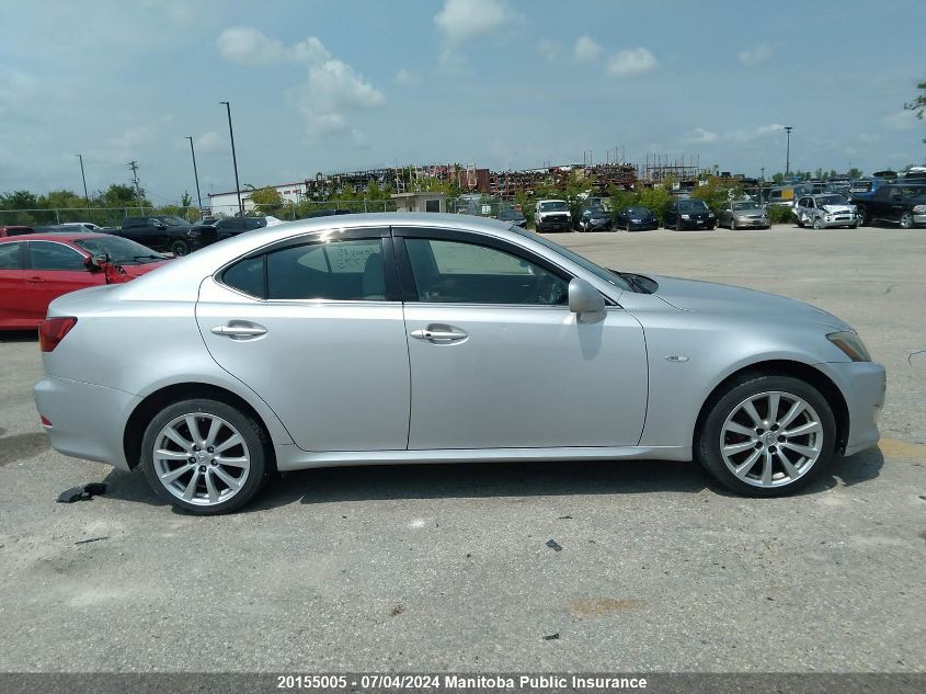 2006 Lexus Is 250 VIN: GSE255005773 Lot: 20155005