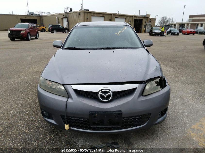 2008 Mazda Mazda6 Gs V6 VIN: 1YVHP80D485M39842 Lot: 20155035