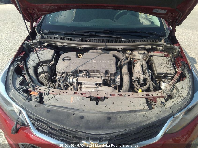 2017 Chevrolet Cruze Lt Turbo VIN: 1G1BE5SM1H7154168 Lot: 20155036