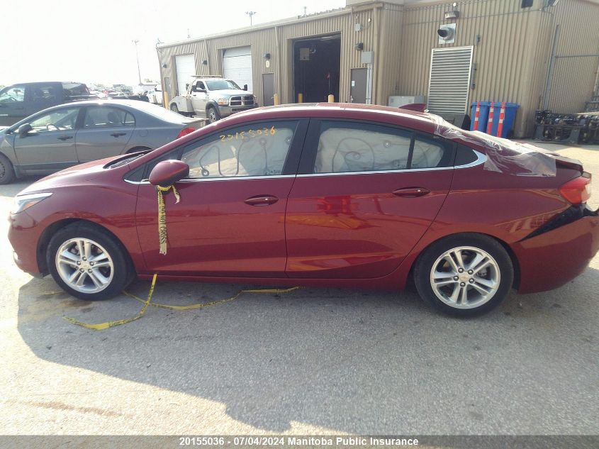 2017 Chevrolet Cruze Lt Turbo VIN: 1G1BE5SM1H7154168 Lot: 20155036