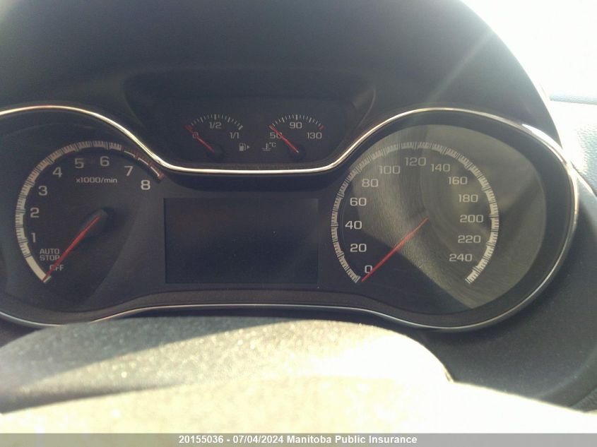 2017 Chevrolet Cruze Lt Turbo VIN: 1G1BE5SM1H7154168 Lot: 20155036