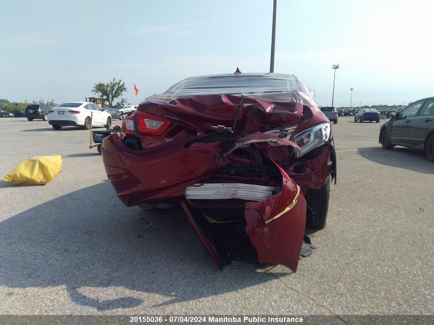 2017 Chevrolet Cruze Lt Turbo VIN: 1G1BE5SM1H7154168 Lot: 20155036