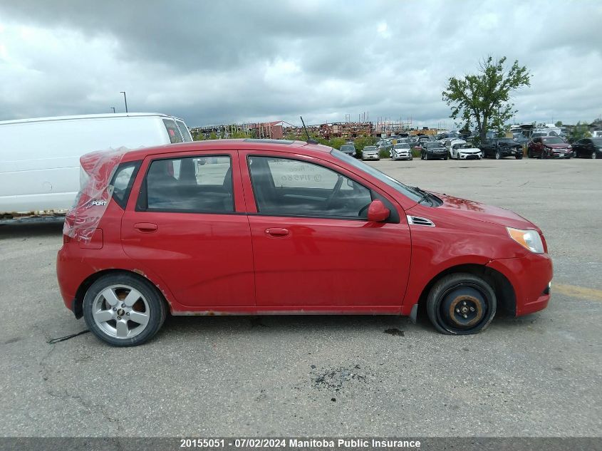 2011 Chevrolet Aveo Ls VIN: 3G1TC6DG2BL114580 Lot: 20155051