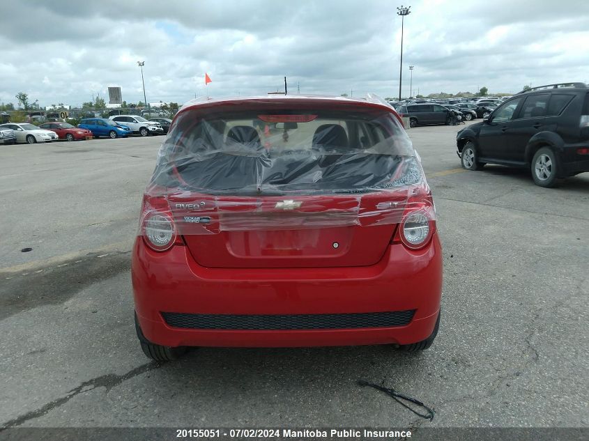 2011 Chevrolet Aveo Ls VIN: 3G1TC6DG2BL114580 Lot: 20155051