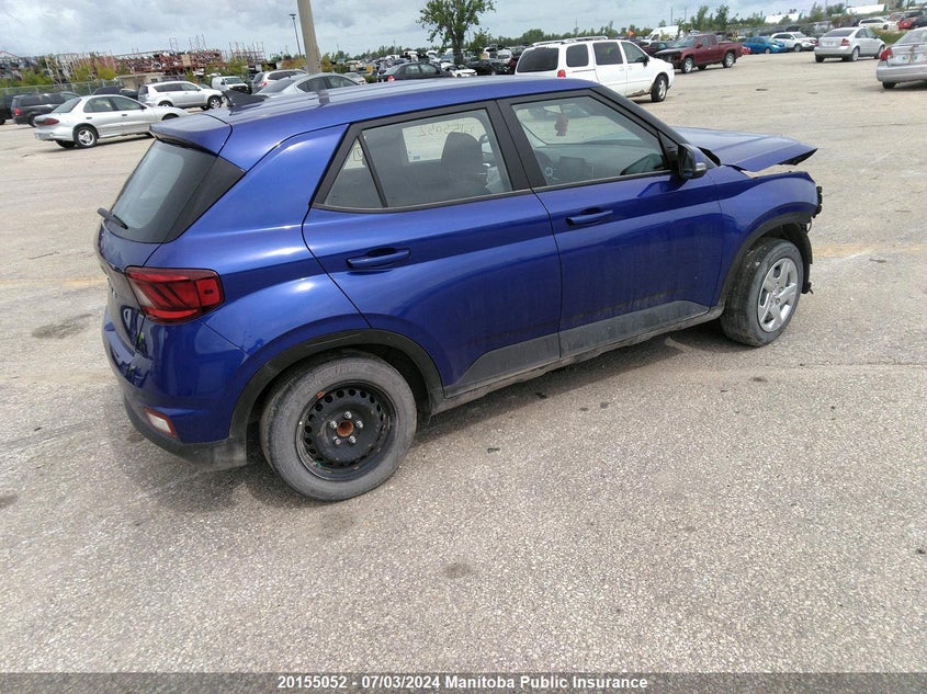 2022 Hyundai Venue Essential VIN: KMHRB8A3XNU195254 Lot: 20155052