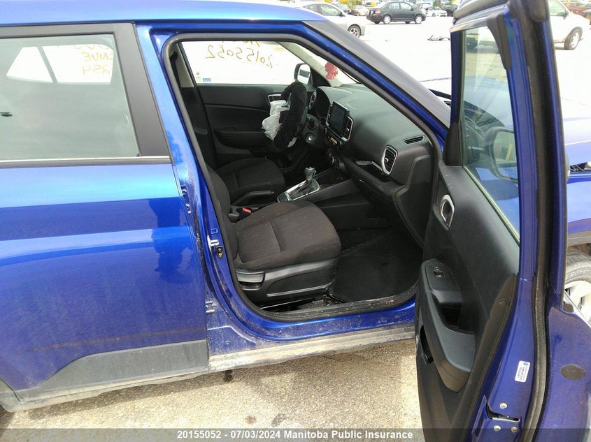 2022 Hyundai Venue Essential VIN: KMHRB8A3XNU195254 Lot: 20155052