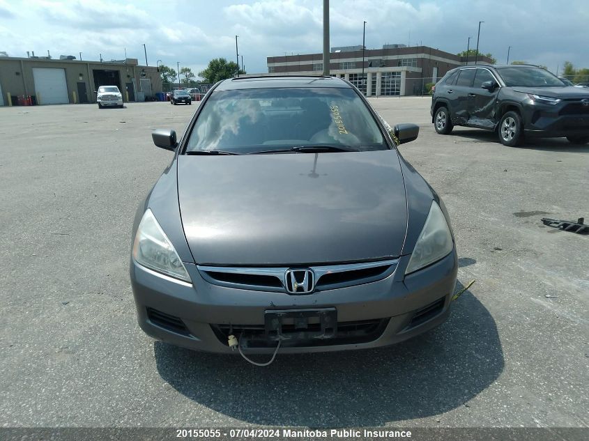 2006 Honda Accord Ex-L VIN: 1HGCM56886A812064 Lot: 20155055