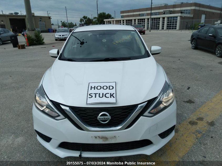 2016 Nissan Sentra 1.8 S VIN: 3N1AB7AP2GL655098 Lot: 20155075