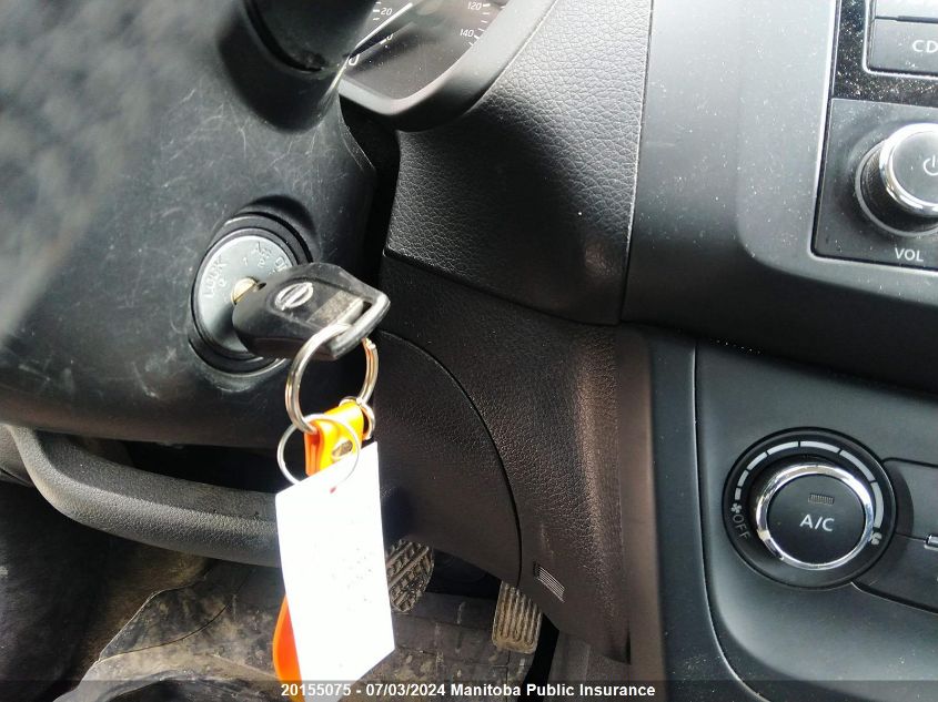 2016 Nissan Sentra 1.8 S VIN: 3N1AB7AP2GL655098 Lot: 20155075