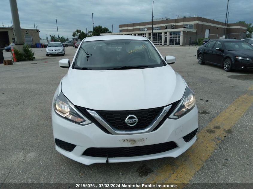 2016 Nissan Sentra 1.8 S VIN: 3N1AB7AP2GL655098 Lot: 20155075