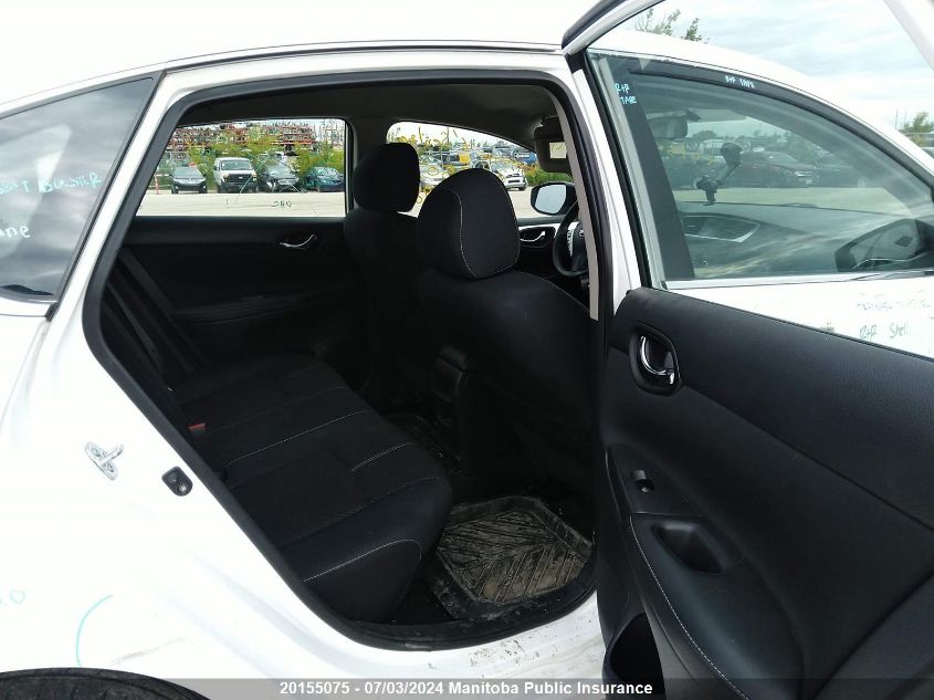 2016 Nissan Sentra 1.8 S VIN: 3N1AB7AP2GL655098 Lot: 20155075