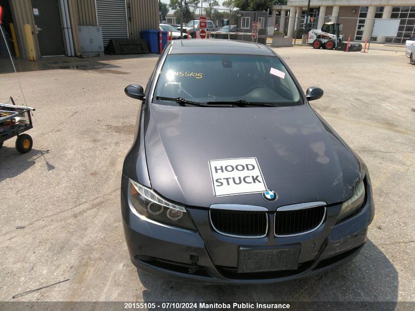 2007 BMW 323I VIN: WBAVH13587KC96914 Lot: 20155105