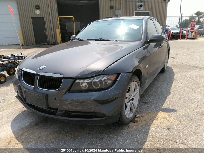 2007 BMW 323I VIN: WBAVH13587KC96914 Lot: 20155105