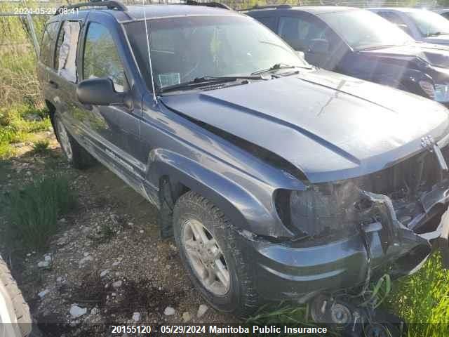 2004 Jeep Grand Cherokee Laredo VIN: 1J4GW48S54C119736 Lot: 20155120