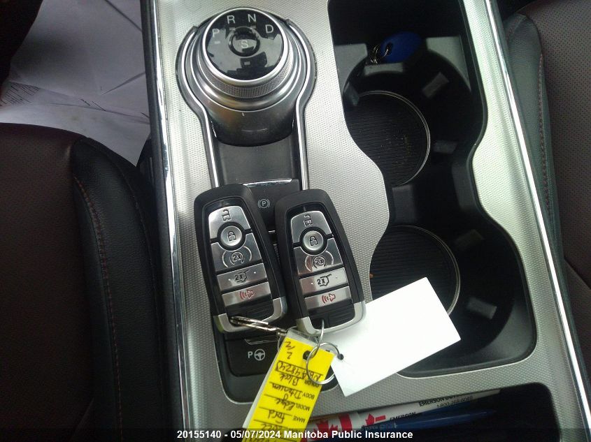 2022 Ford Edge Titanium VIN: 2FMPK4K94NBA48243 Lot: 20155140